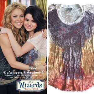 Free People Printed Tribal Burnout Tee ASO Alex Russo